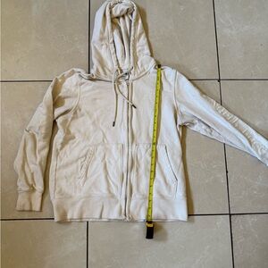 The North Face Cream Hoodie Jacket